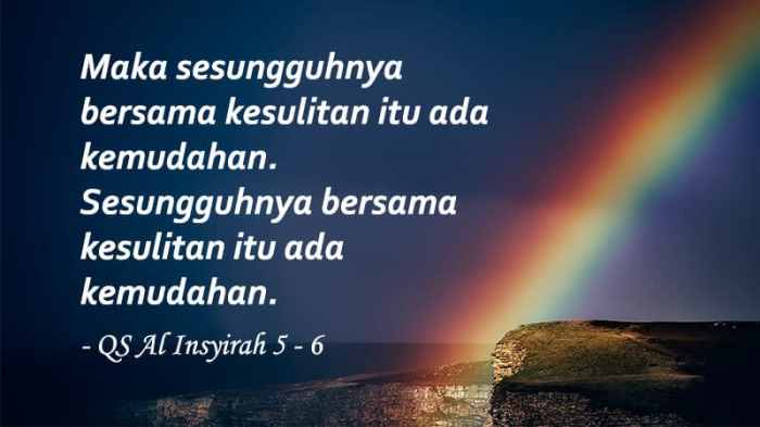 Motto hidup islami quran semangat inspirasi qs insyirah kepogaul motivasi mengetahui