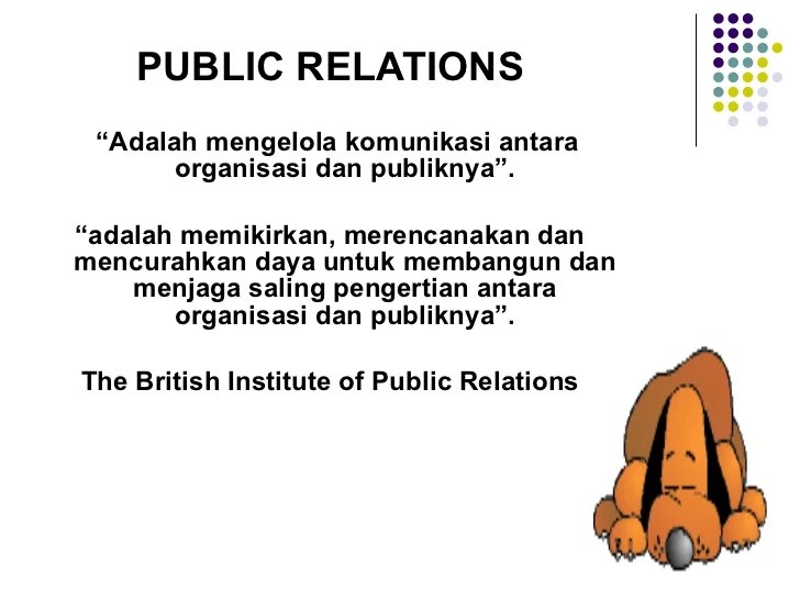 Relations definisi pengertian
