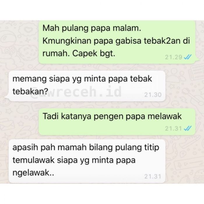 Istri suami wa lucu obrolan mesra gombalin gagal kocak ini bikin absurd abis pengen kocaknya pertanyaan romantis