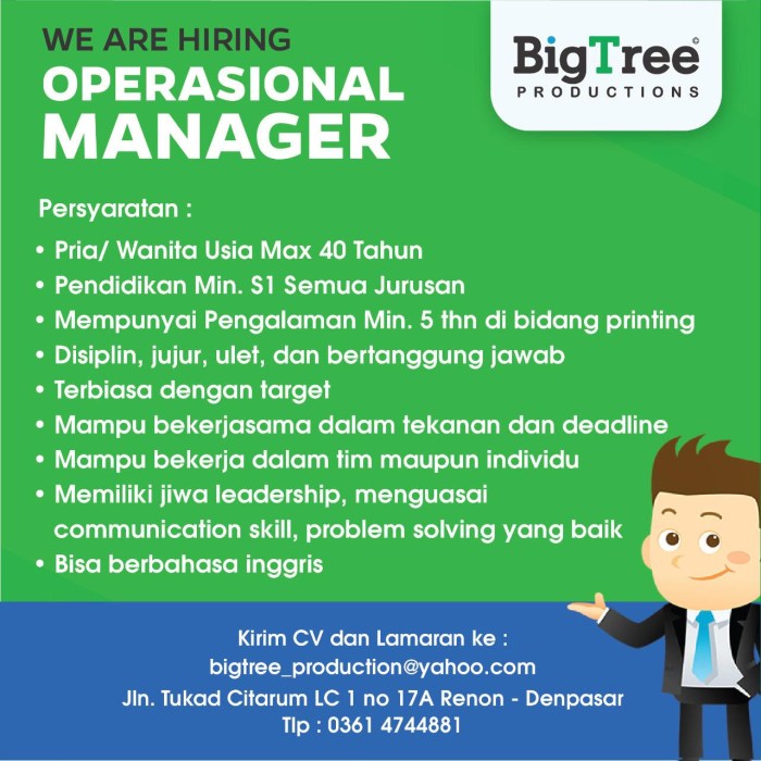 Job jobdesc perusahaan specification jabatan staf indofood Pengalaman kerja casual bagian service