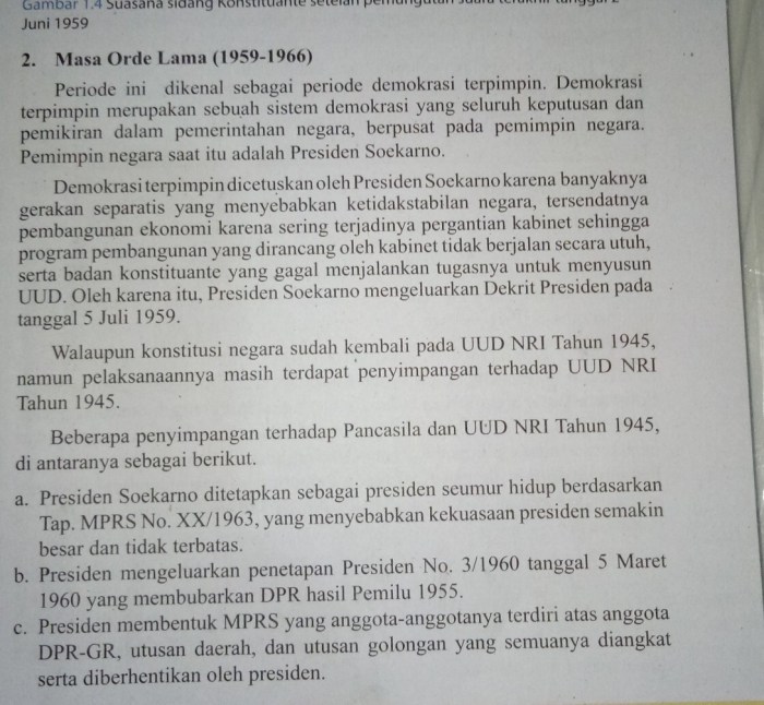 Penyimpangan konstitusi pada masa orde baru lama ris