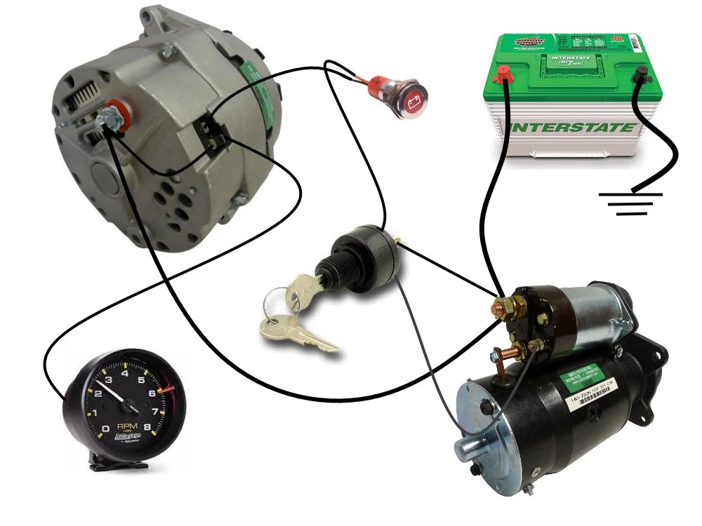 Terminal pada alternator