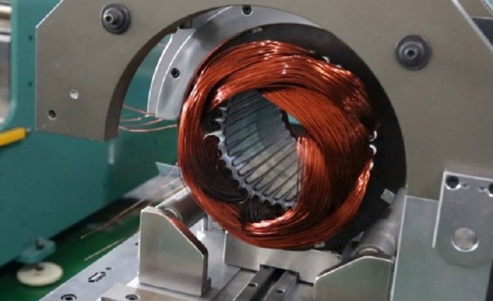 Kumparan stator stator coi
