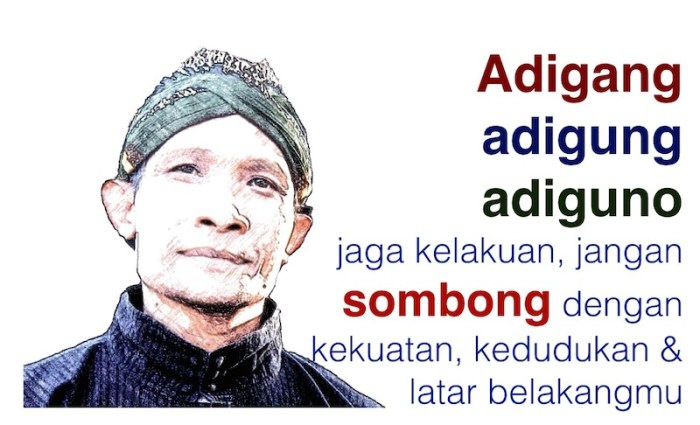 Adigang adigung adiguna
