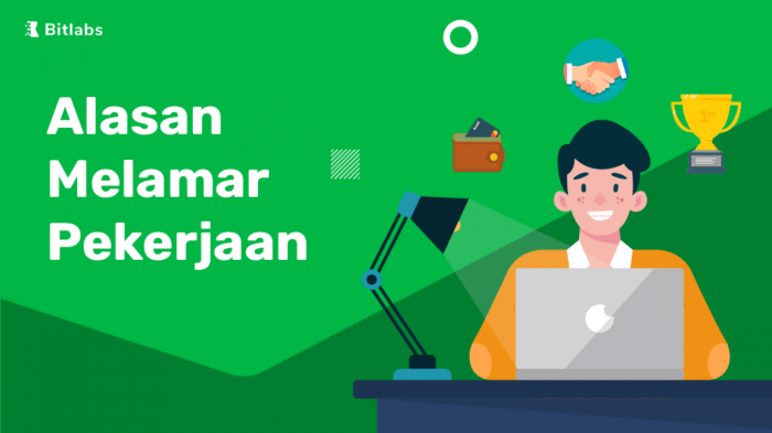 Tips menjawab alasan melamar pekerjaan