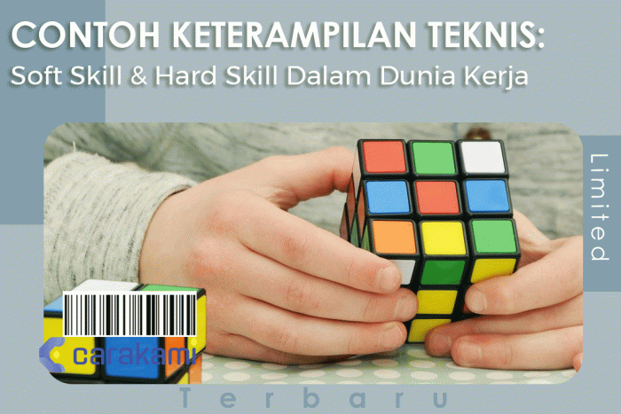 Contoh keterampilan teknis