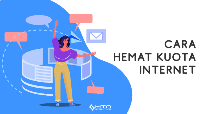 Menghemat mudah Cara menghemat kuota internet