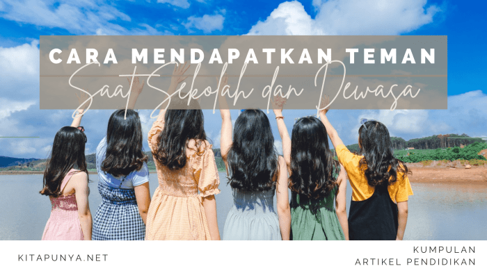 Cara mendapat teman baru