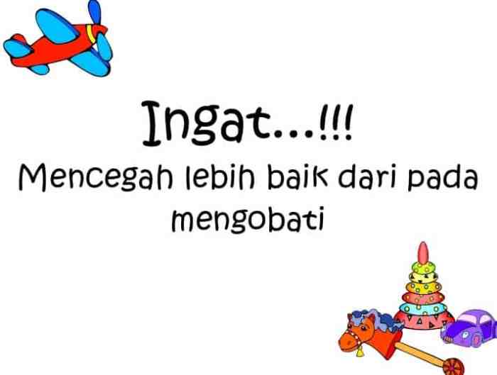 Contoh slogan kesehatan paling populer