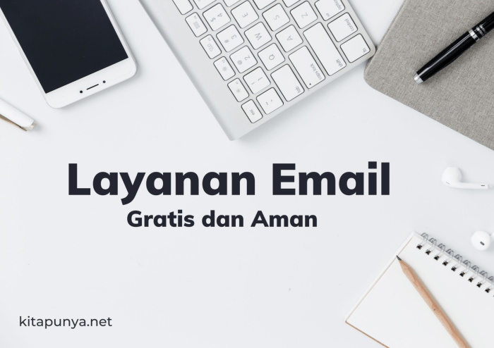 Penyedia layanan email gratis terbaik