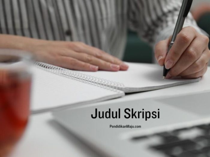 Skripsijudul skripsi manajemen sdm