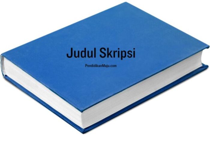 Skripsijudul skripsi manajemen sdm