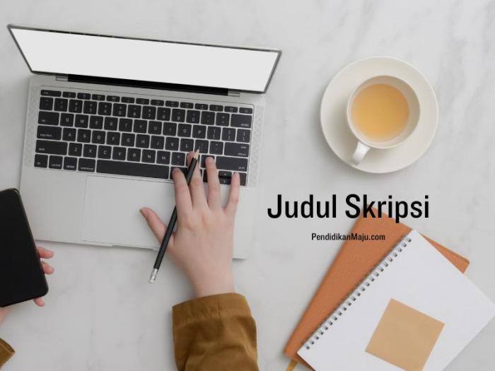 Skripsicontoh judul skripsi manajemen keuangan