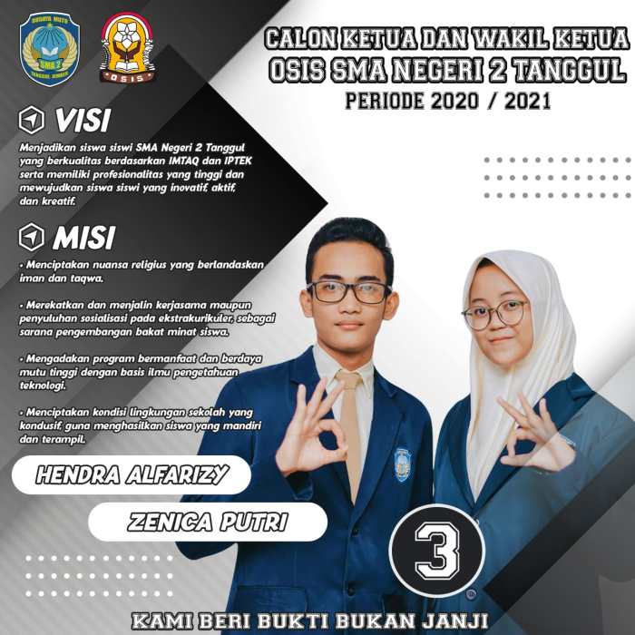 Visi misi ketua osis