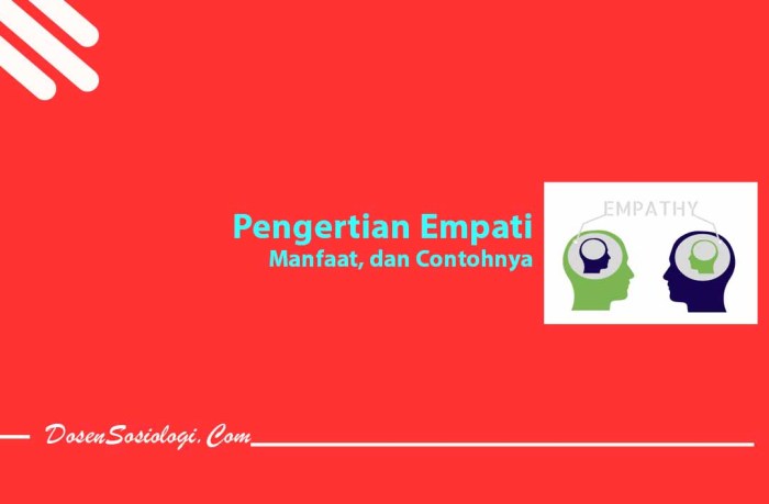 Pengertian empati dan pentingnya empati