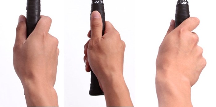 Raket teknik memegang bulu tangkis dasar backhand forehand grip bulutangkis permainan badminton macam penjelasan pegang beserta gambarnya freedomsiana diedit Cara memegang raket bulutangkis