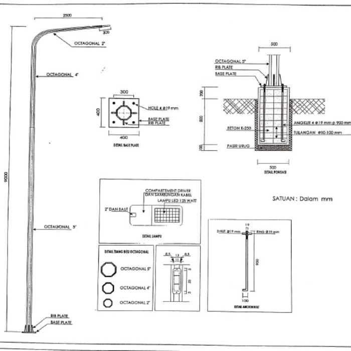 Lampu kota pada sistem penerangan