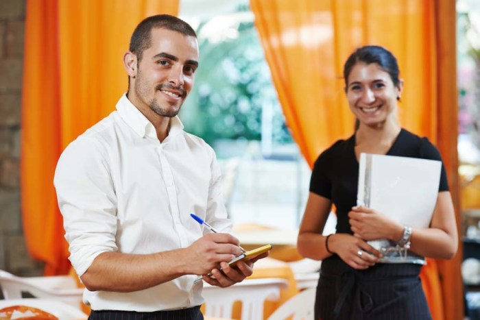 Interview waiter