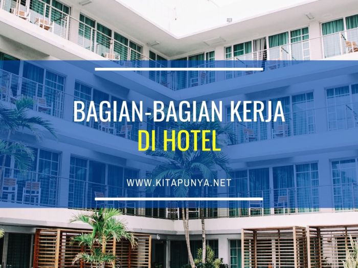 Bagian kerja di hotel