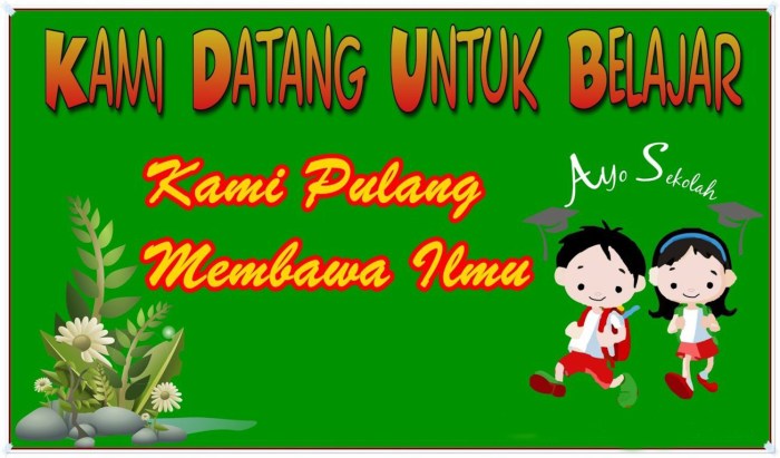 Slogan gurupendidikan motivasi