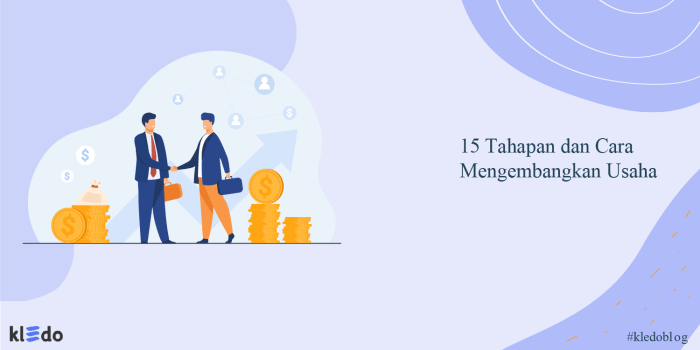 Cara dan trik mengembangkan usaha