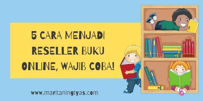 Bisnis reseller buku laris