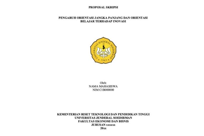 Contoh cover proposal skripsi