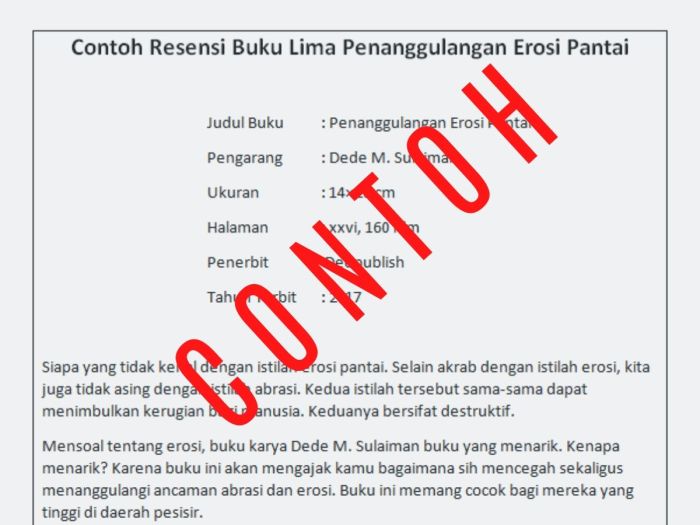 Cara meresensi buku