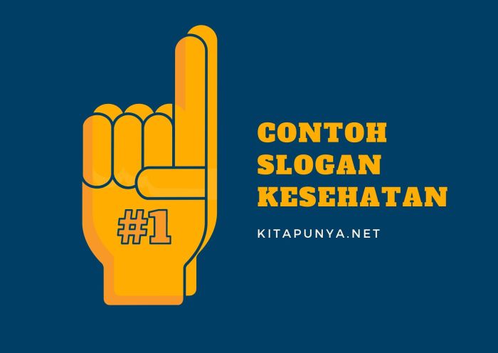 Contoh slogan kesehatan paling populer