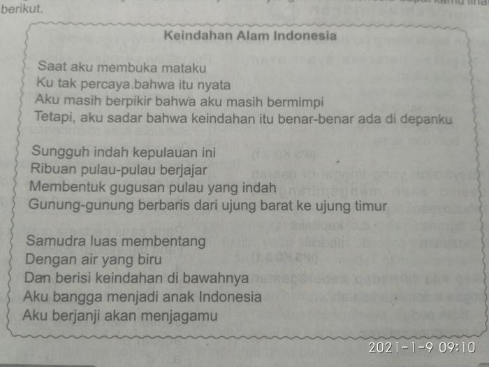 Beberapa pengarang puisi beserta hasil karyanya