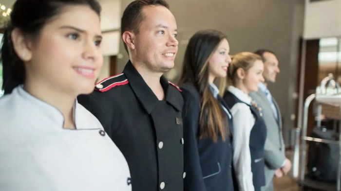 Persyaratan kerja di hotel