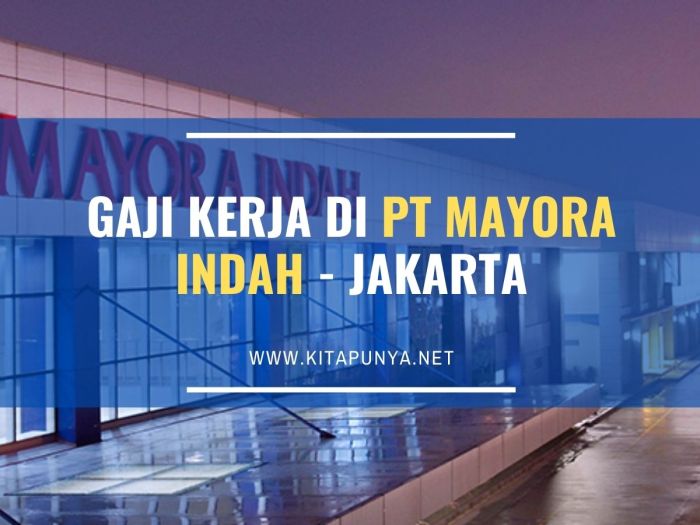 Profesigaji pt mayora indah