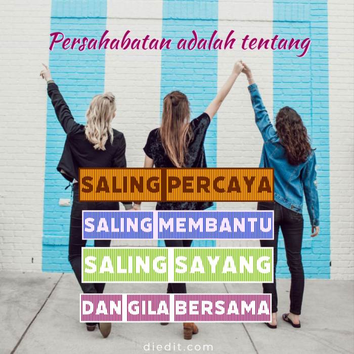 Kata mutiara persahabatan