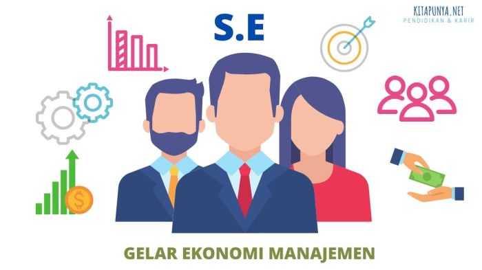 Perbedaan sarjana ekonomi dan manajemen