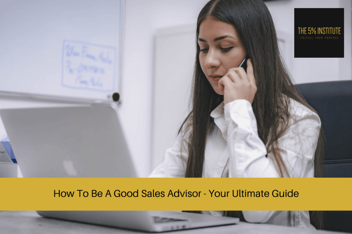 Ultimate Jobdesk sales advisor