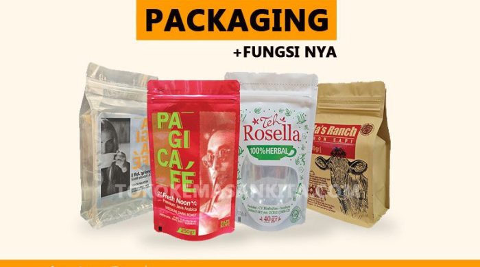 Kemasan jenis pengemasan tujuan bahan fungsi penyajian pengertian syarat