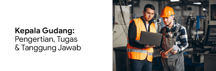 Tugas kepala gudang