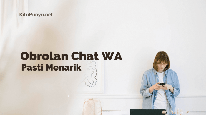 Obrolan chat wa