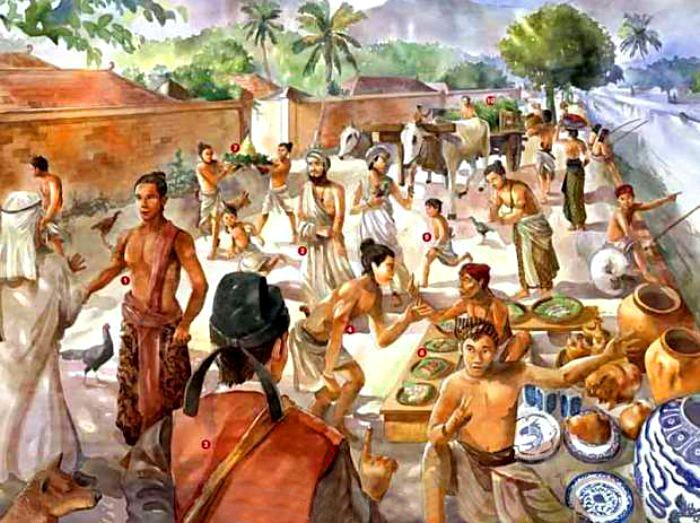 Kehidupan masyarakat di kerajaan kalingga