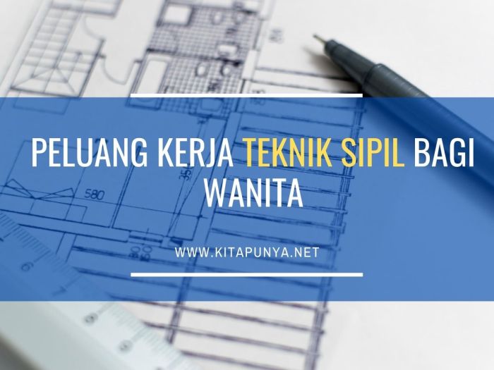 Sipil teknik prospek lulusan pekerja