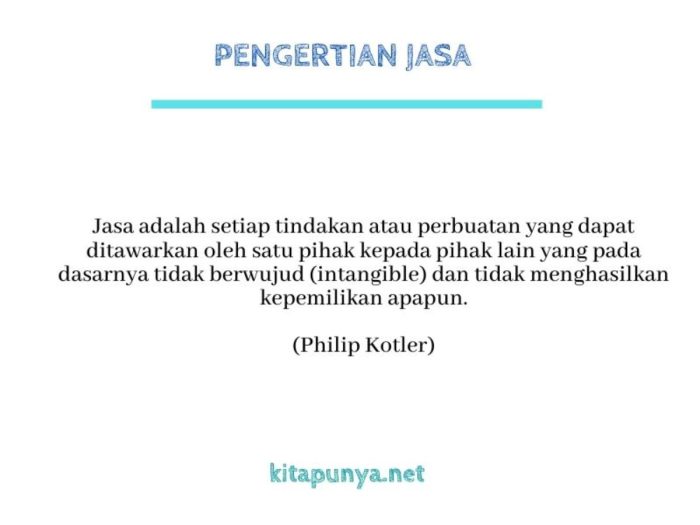 Pemasaran jasa strategi pengertian karakteristik terlengkap pelajaran