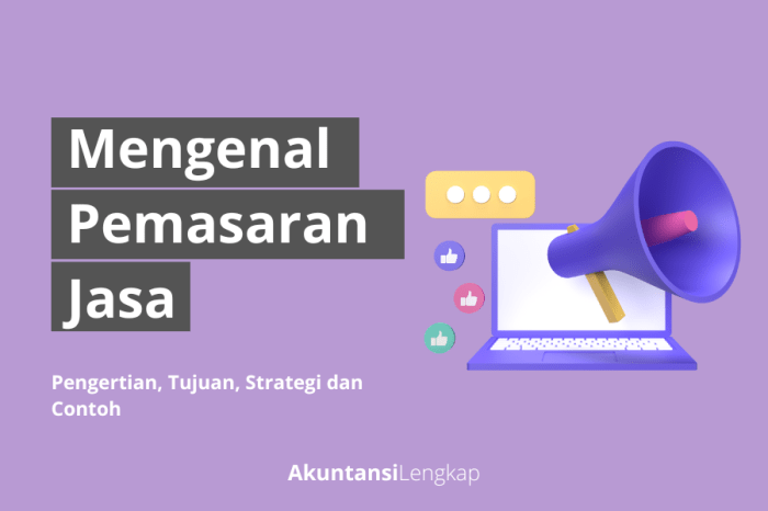 Pengertian pemasaran jasa
