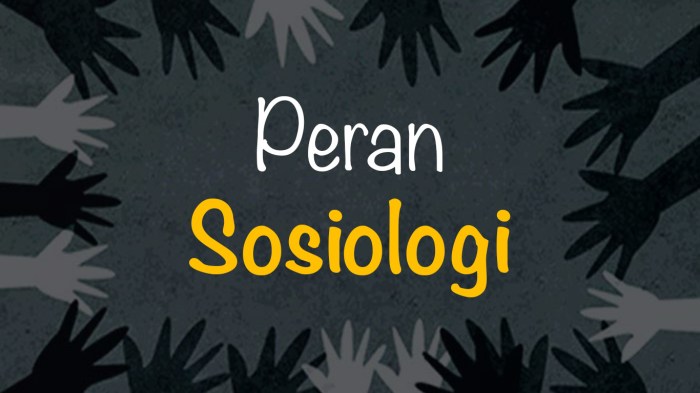 Sosiologi mengkaji ilmu sosial fenomena
