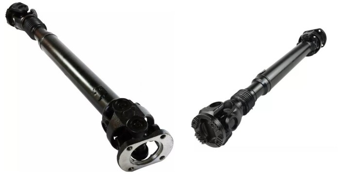 Propeller poros shaft pada komponen fungsi kendaraan Propeller poros shaft pada komponen fungsi kendaraan