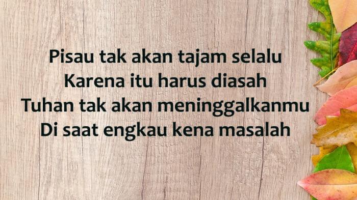 Contoh pantun nasihat