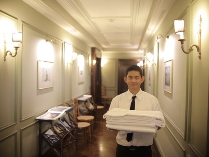 Room boy hotel