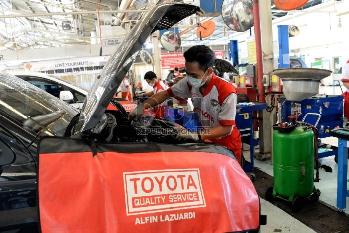 Layanan service mobil toyota jayakarta