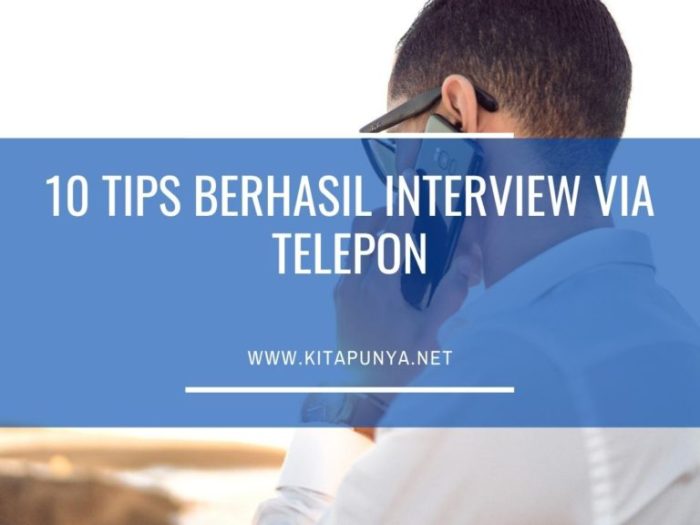 Tips hadapi interview kepanitiaan