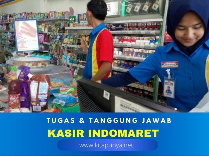 Tugas kasir indomaret