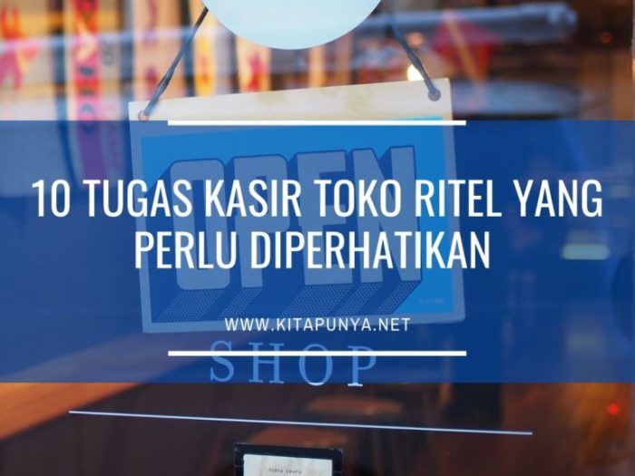 Tugas karyawan toko elektronik